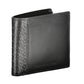 Elegant Black Leather Bi-Fold Wallet