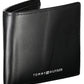 Sleek Black Leather Card Holder