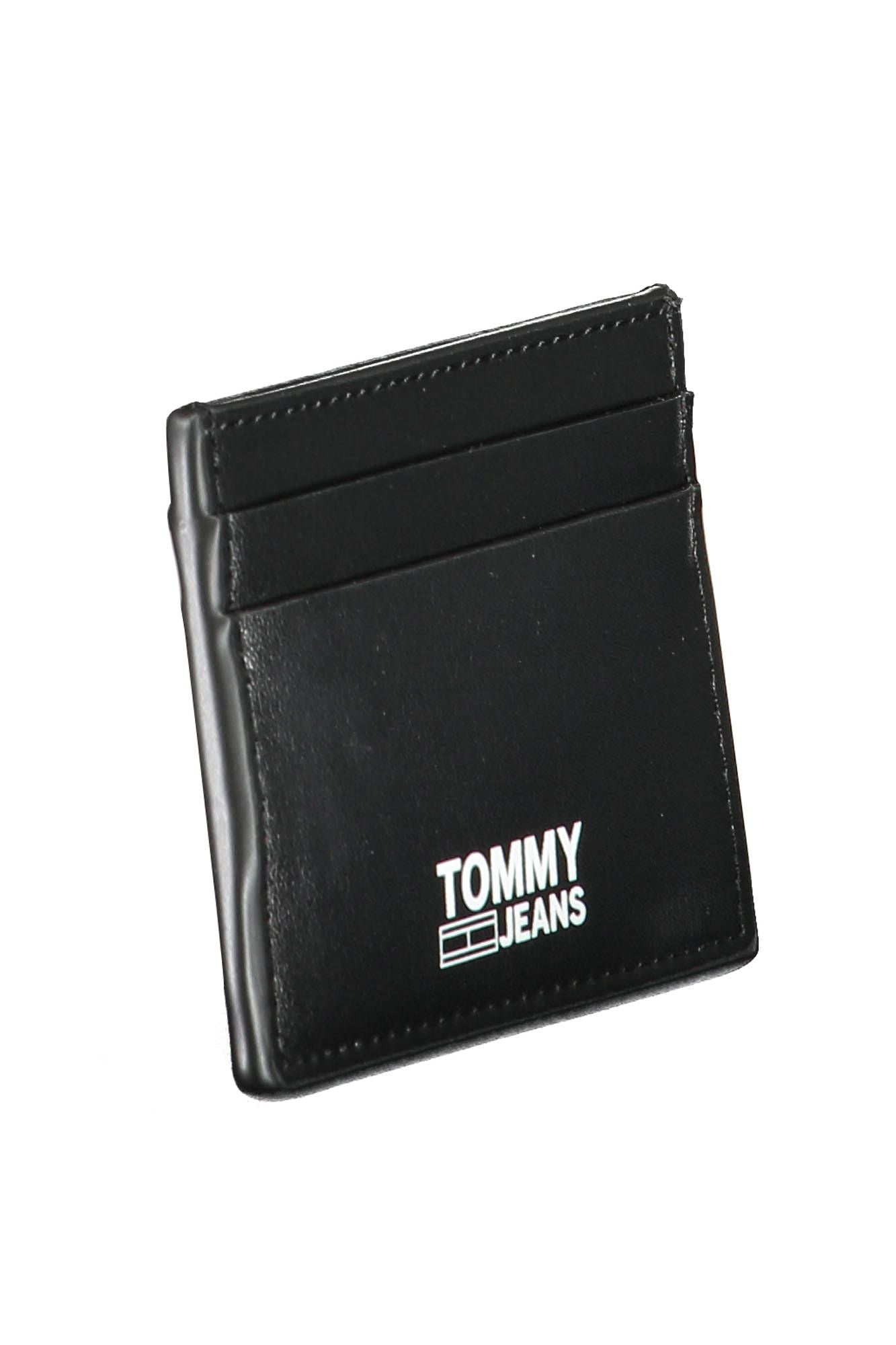 Sleek Black Bonded Card Holder