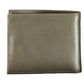 Sleek Green Leather Card Holder
