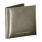 Sleek Green Leather Card Holder