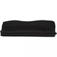 Elegant Black Cotton Blend Scarf