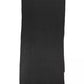 Elegant Black Cotton Blend Scarf