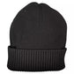 Chic Contrasting Cotton-Cashmere Scarf & Hat Set