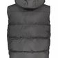Sleek Sleeveless Hooded Down Jacket