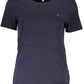 Chic Embroidered Logo Tee
