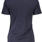 Chic Embroidered Logo Tee