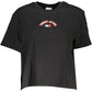 Elegant Black Embroidered Tee