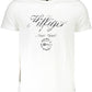Elevated White Cotton Tee for the Modern Man