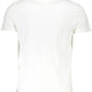 Elevated White Cotton Tee for the Modern Man