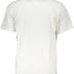Elegant White Cotton Logo Tee