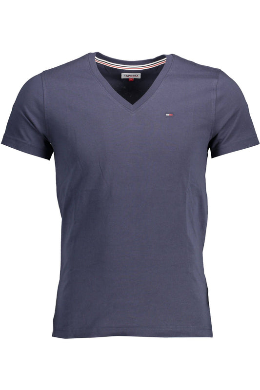 V-Neck Embroidered Organic Tee