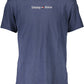 Elegant Blue Organic Cotton Tee
