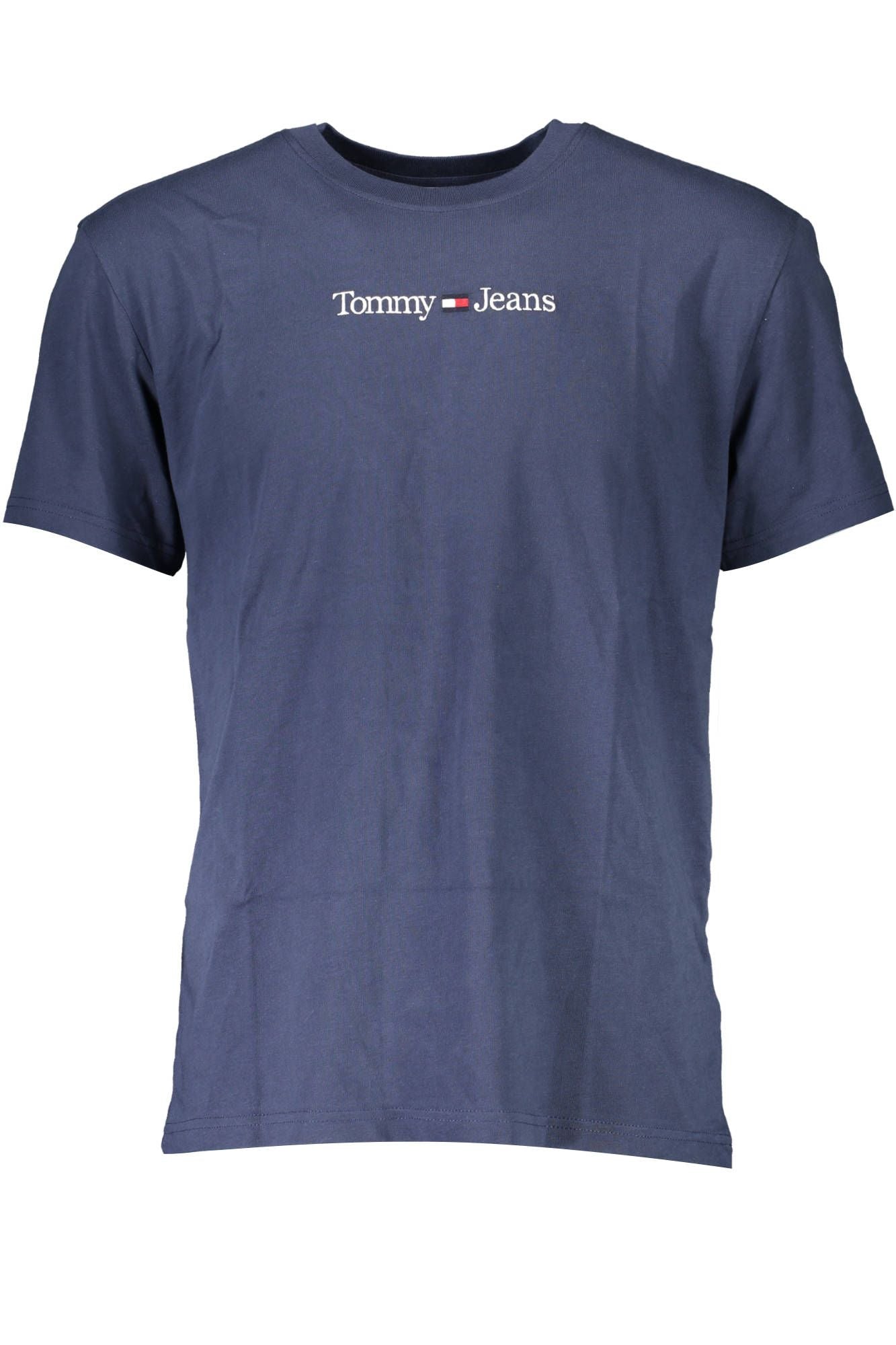 Elegant Blue Organic Cotton Tee