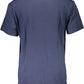Elegant Blue Organic Cotton Tee