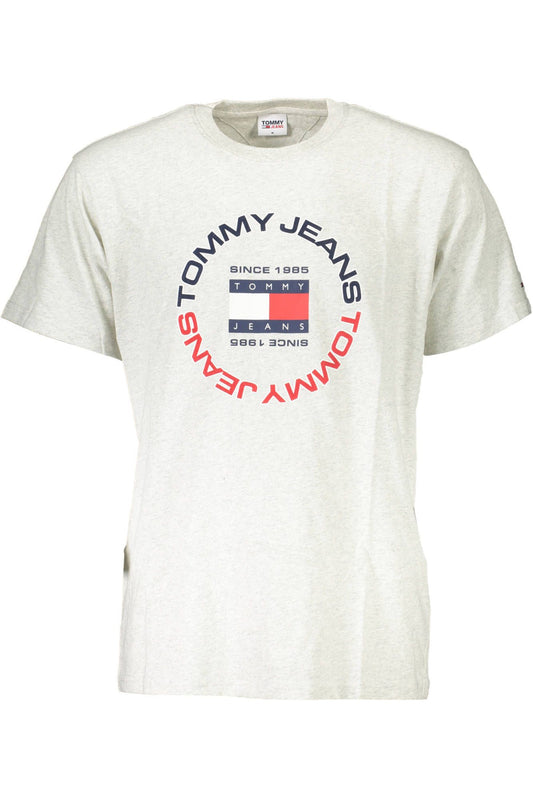 Organic Cotton Logo Tee in Gray