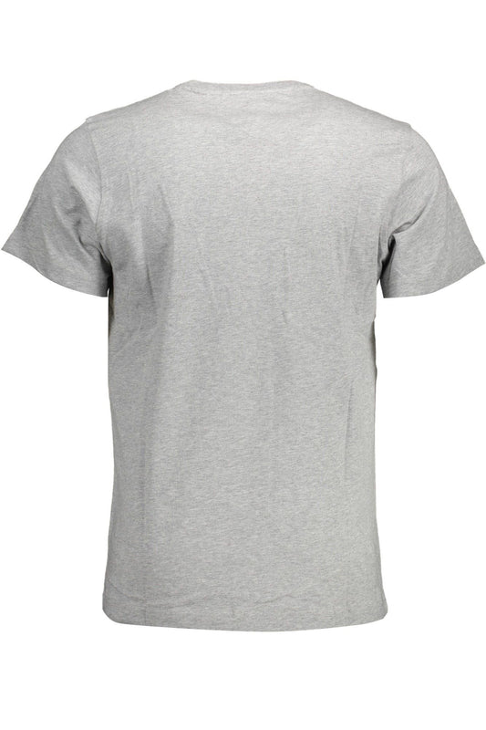 Sleek Organic Cotton Tee with Logo Detail
