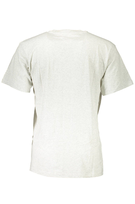 Organic Cotton Logo Tee in Gray