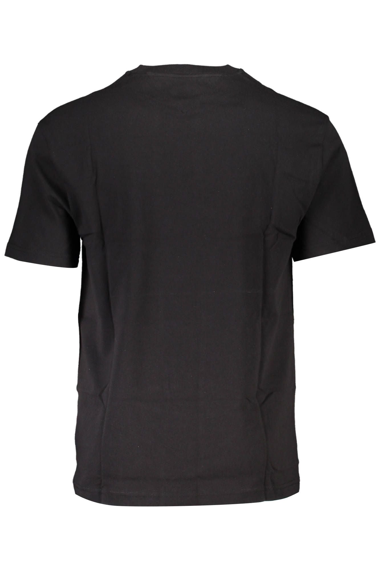 Sleek Cotton Logo Tee with Print Detail