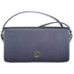 Chic Blue Polyurethane Shoulder Bag
