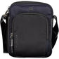 Sleek Blue Dual Compartment Shoulder Bag