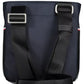 Chic Blue Shoulder Bag with Contrasting Accents