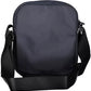 Chic Blue Shoulder Bag with Contrasting Details