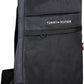 Sleek Blue Shoulder Bag with Contrast Details