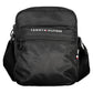 Elegant Black Contrast Detail Shoulder Bag