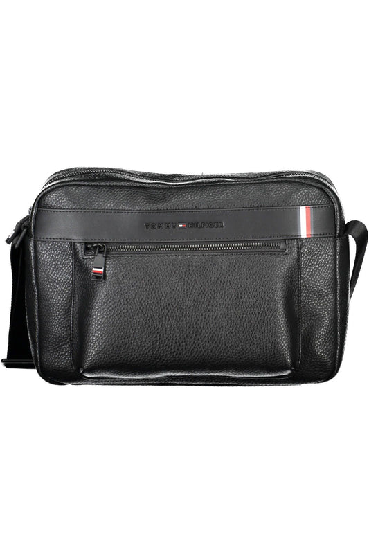 Elegant Black Shoulder Bag for Men