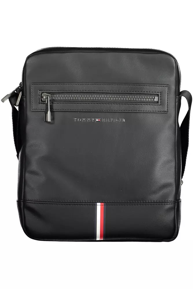 Sleek Polyethylene Shoulder Bag for Men