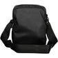 Elegant Black Contrast Detail Shoulder Bag