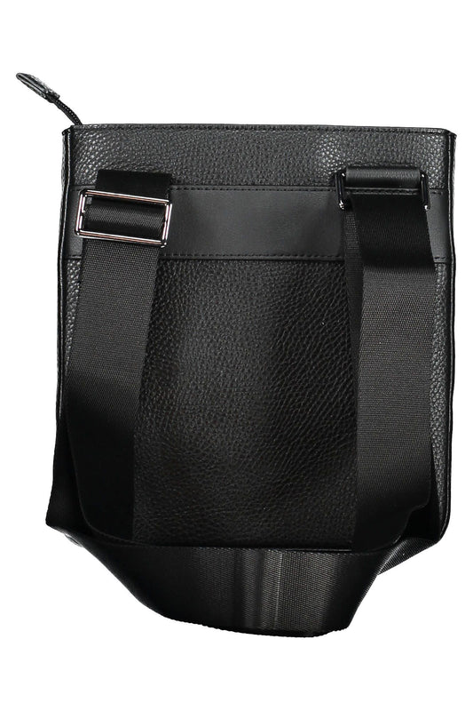 Elegant Contrasting Detail Men's Shoulder Bag