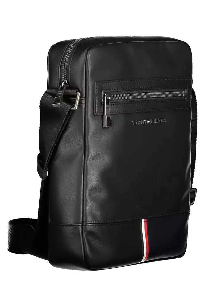 Sleek Polyethylene Shoulder Bag for Men