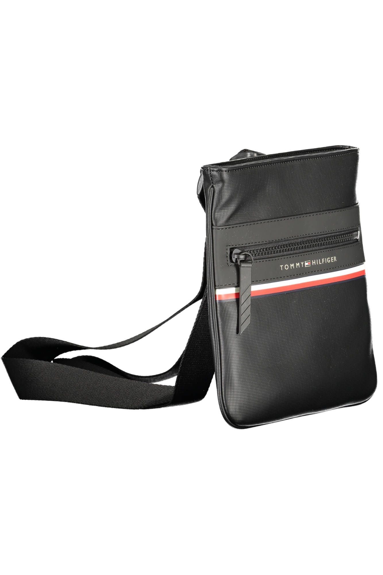 Sleek Contrast Detail Shoulder Bag