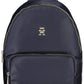 Chic Blue Recycled Nylon Backpack