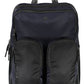 Sleek Water-Repellent Blue Backpack
