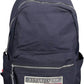 Elegant Blue Contrast Detail Backpack