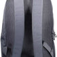 Chic Blue Embroidered Logo Backpack