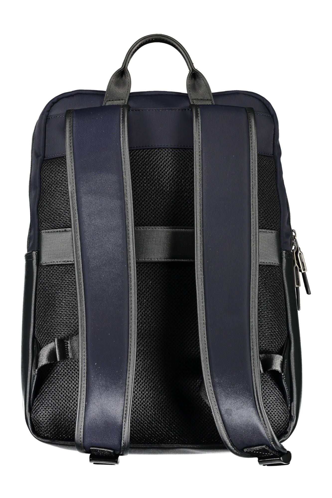 Sleek Water-Repellent Blue Backpack