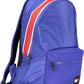 Sleek Blue Nylon Backpack with Laptop Pocket