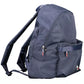Chic Blue Urban Backpack with Contrasting Details