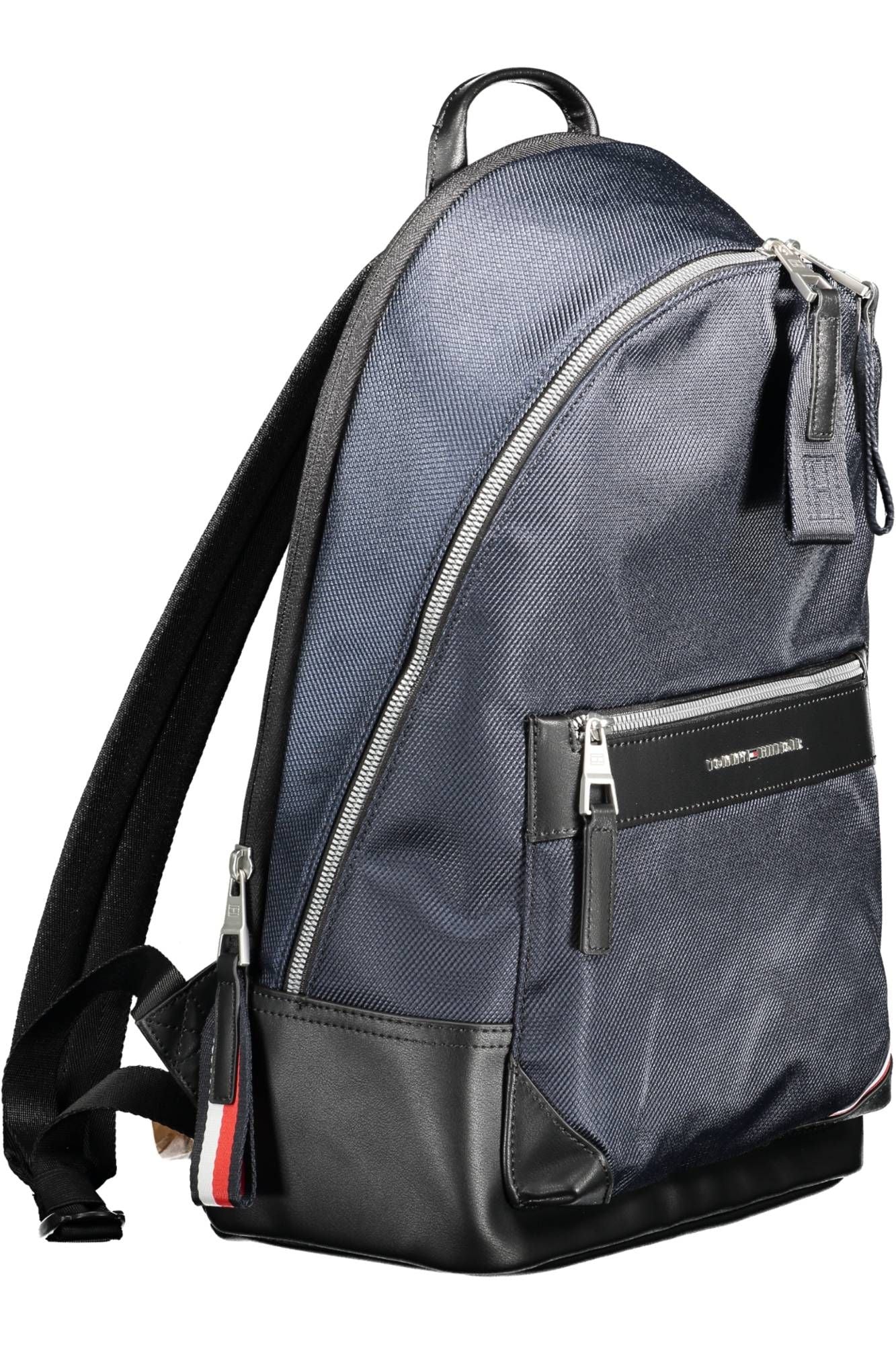 Eco-Conscious Blue Backpack with Sleek Design