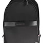 Sleek Urban Black Backpack with Contrasting Details