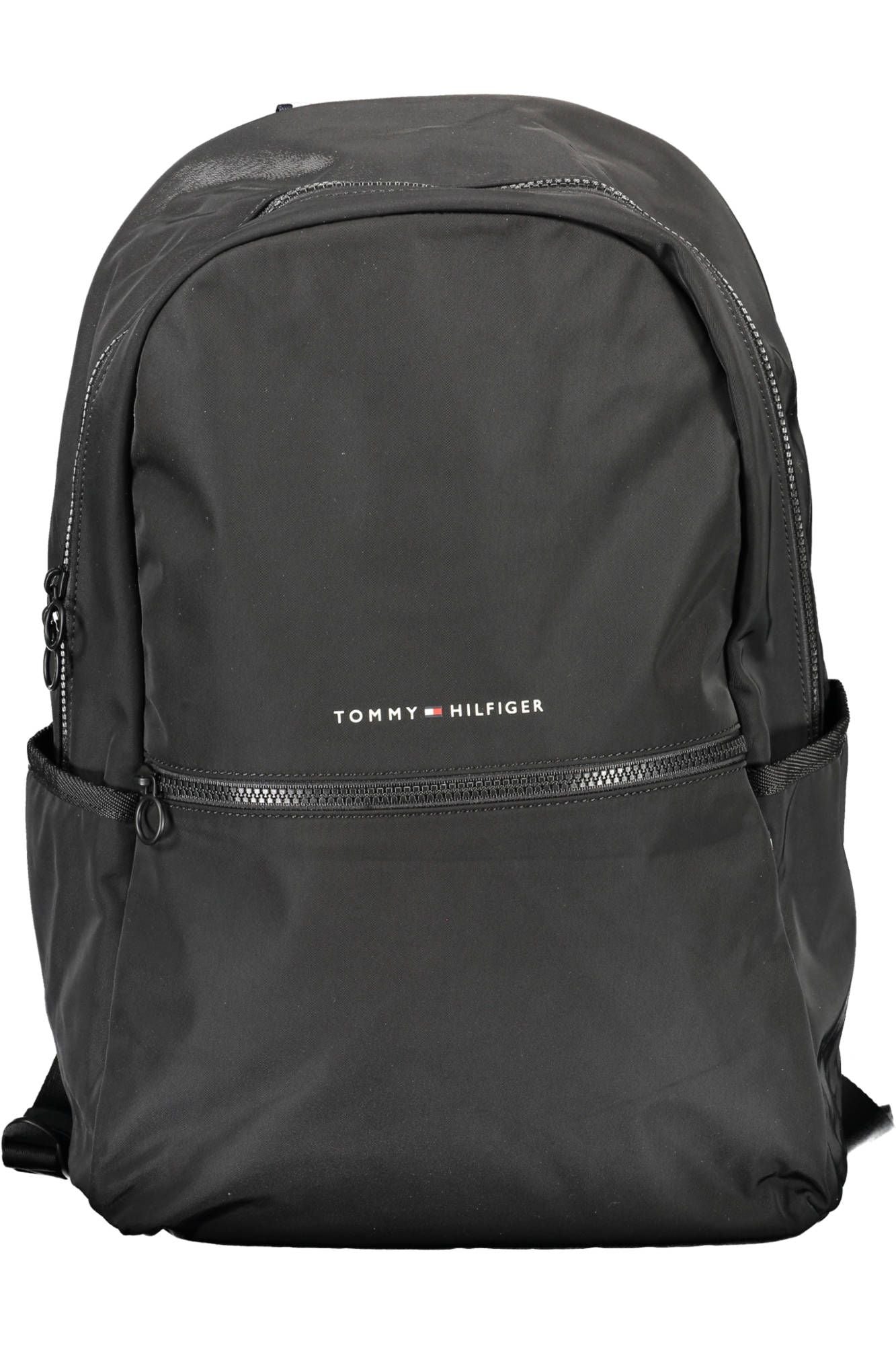 Eco-Conscious Black Backpack with Laptop Compartment