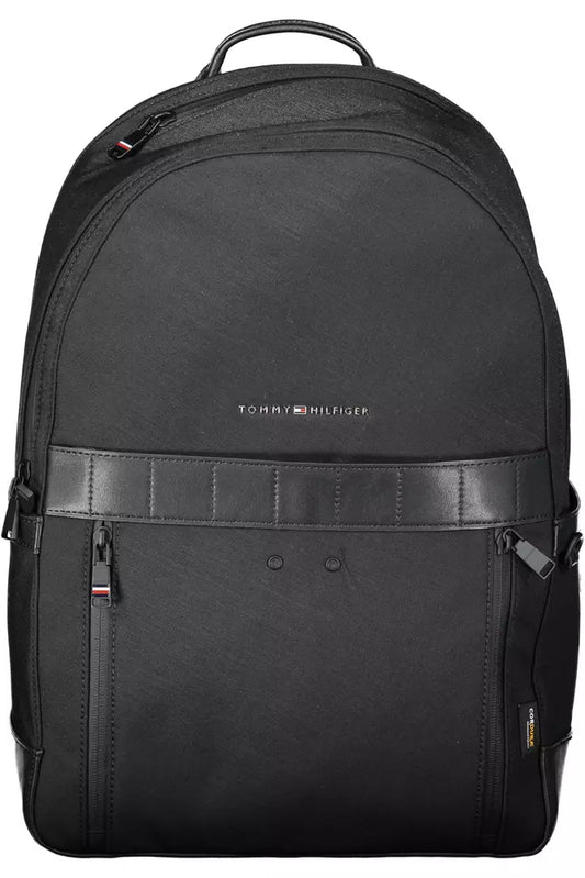 Sophisticated Urban Backpack with Contrasting Accents