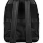 Elegant Black Laptop Backpack with Logo Detail