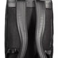 Sleek Urban Black Backpack with Contrast Details
