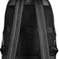 Classic Black Urban Backpack with Contrast Details