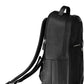 Elegant Black Laptop Backpack with Logo Detail